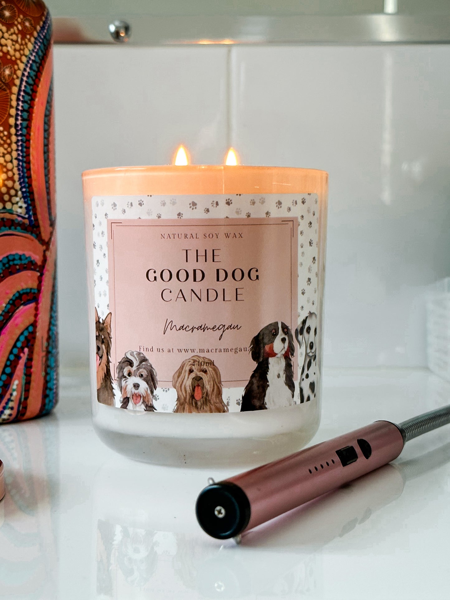 The GOOD DOG Candle Natural Soy Candle - 440ML