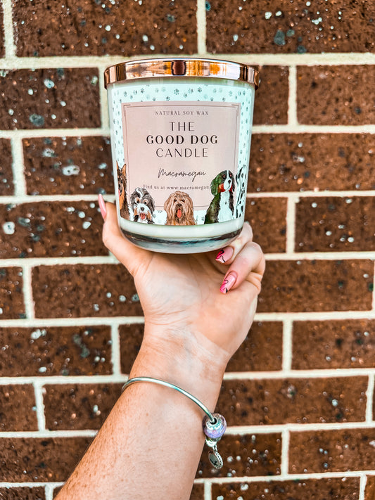 The GOOD DOG Candle Natural Soy Candle - 440ML